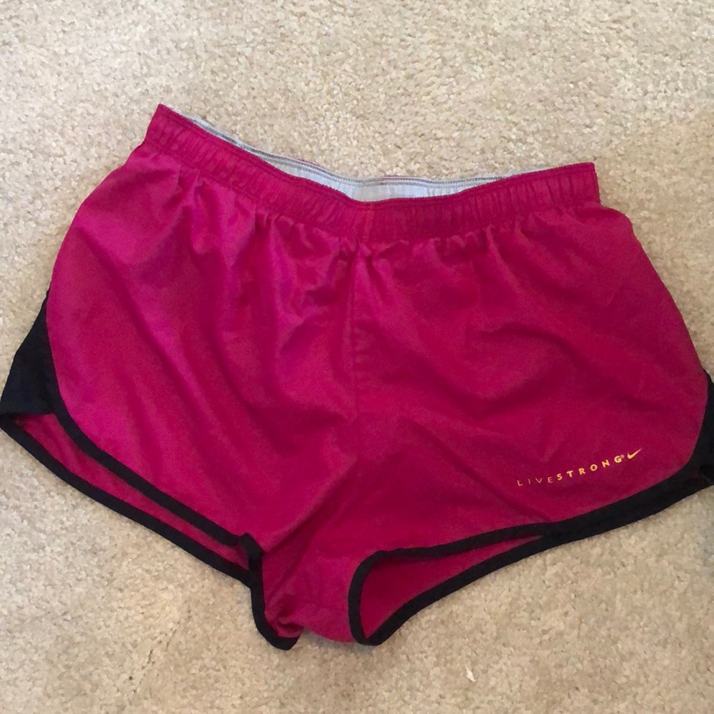 Livestrong Nike shorts